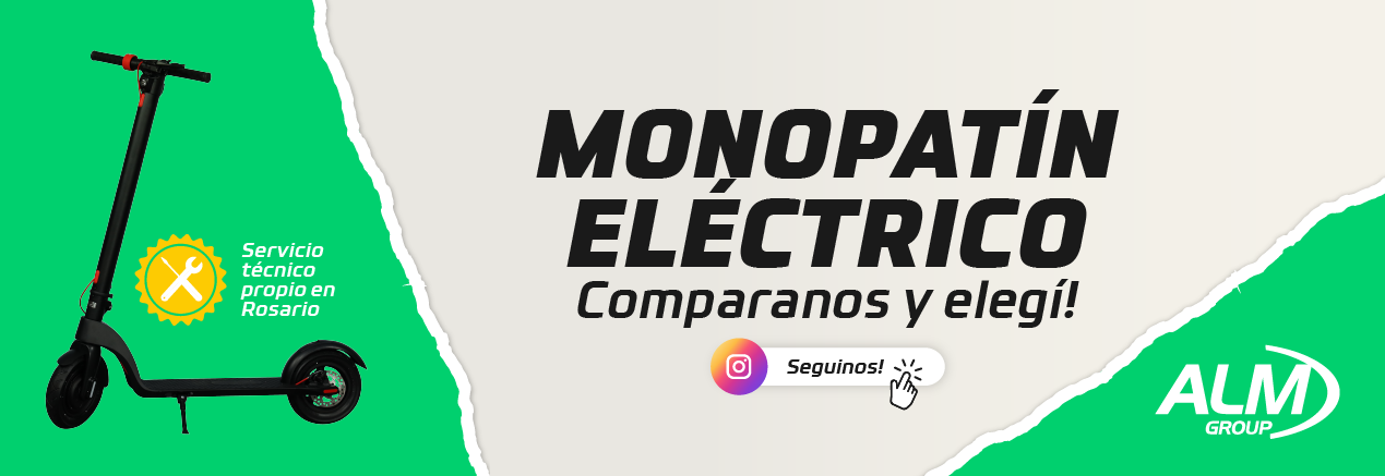 Monopatín eléctrico plegable en Rosario