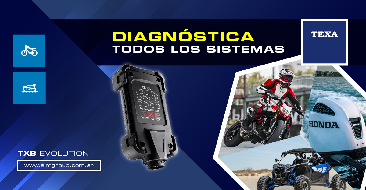 ¡PROMOCIÓN! Scanner TEXA Multimarca para motos