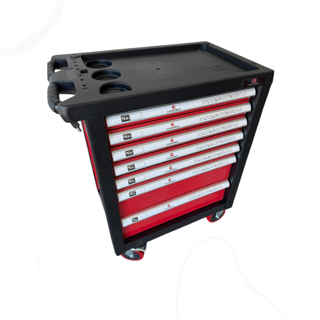 Gabinete móvil 7 cajones 193 herramientas